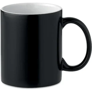Branded Colour Changing Mug - Black